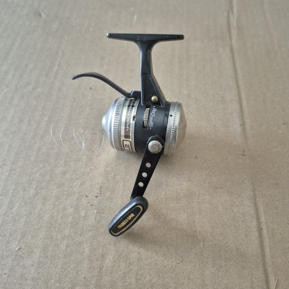 Vintage Zebco Brunswick 1992 Trigger Spin UL2 Underspin Casting Reel